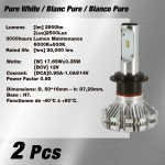 Λάμπες Led H7 Pulse 12Volt 17.65watt 2900lm 6500k 2 Τεμάχια