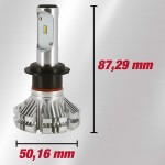 Λάμπες Led H7 Pulse 12Volt 17.65watt 2900lm 6500k 2 Τεμάχια