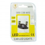 Λάμπες Led T5 12V 6Smd Hyper Led Canbus 100238 Λευκό Φως 2 Τεμάχια