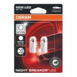 Λάμπες Led T10 12Volt 1Watt Night Breaker 6000k Osram 2825DWΝΒC-02Β 2 Τεμάχια