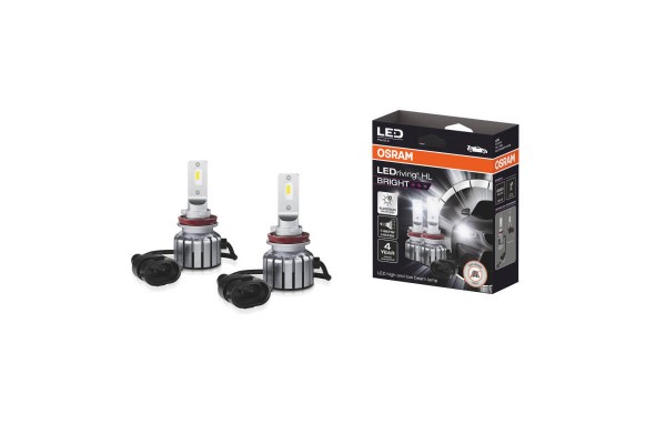 Λάμπες Led H8/H11/H16 Osram 12volt 19watt Ledriving Hl Bright ≙6000k 64211DWBRT-2HFB 2 Τεμάχια