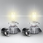 Λάμπες Led H4/R2/H19 Osram 12Volt 14/14Watt Ledriving Hl Vintage 2700k Κίτρινο Χρώμα 64193DWVNT-2MB 2 Τεμάχια