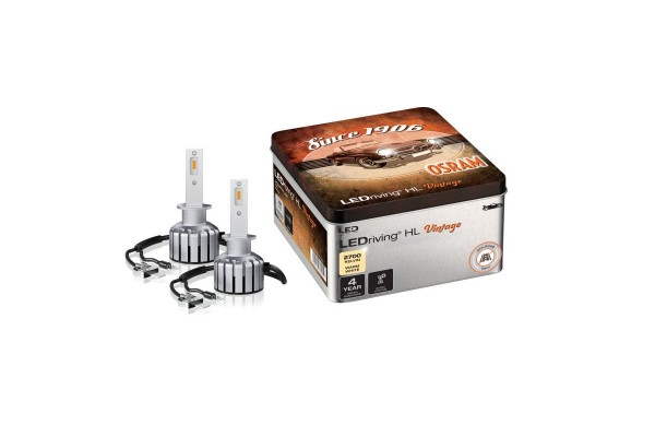 Λάμπες Led H1 Osram 12Volt 13Watt Ledriving Hl Vintage 2700k Κίτρινο Χρώμα 64150DWVNT-2MB 2 Τεμάχια