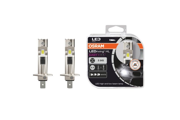 Λάμπες Led H1 Osram Ledriving Hl Easy 12Volt 9Watt 1100lm 6500k 2 Τεμάχια