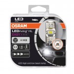 Λάμπες Led H3 Osram Ledriving Hl Easy 12Volt 8Watt 900lm 6500k 2 Τεμάχια