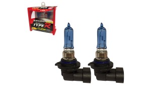 Λάμπες Αλογόνου HB3 9005 12V 100w Galaxy White Type-R TR-9109W 2 Τεμάχια
