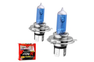 Λάμπες Αλογόνου H4 12V 60/55w Galaxy White Type-R 2 Τεμάχια