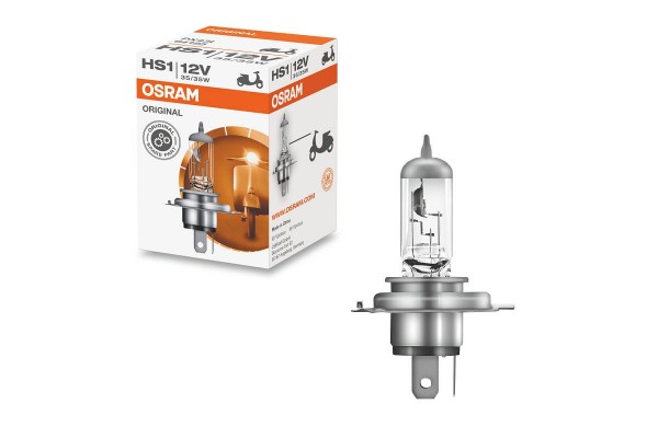 Λάμπα Αλογόνου Moto HS1 PX43T 12V 35/35W Osram 64185 1 Τεμάχιο