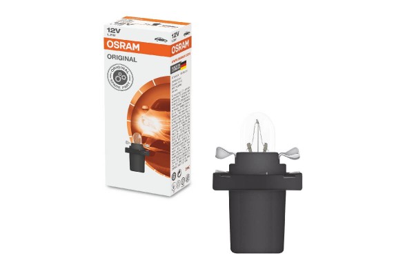 Λάμπα Αλογόνου Με Βάση BX8,5d 12V 1.2w Osram 2721MF 1 Τεμάχιο