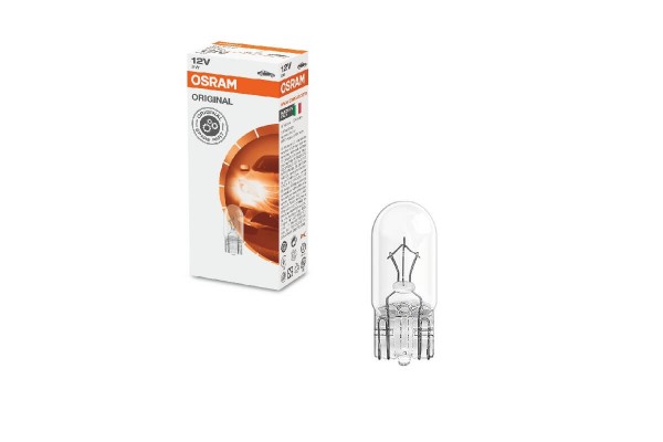 Λάμπα Αλογόνου T10 W2W 12V W2.1x9.5D Osram 2820 1 Τεμάχιο