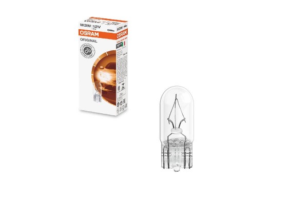 Λάμπα Αλογόνου T10 W3W 12V W2.1x9.5D Osram 2821 1 Τεμάχιο