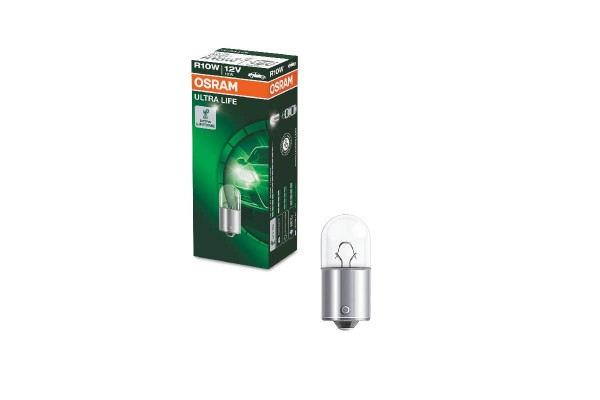 Λάμπα Αλογόνου R10W BA15S 12V 10w Φουντούκι Ultra Life Osram 5008ULT 1 Τεμάχιο