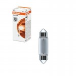 Λάμπα Σωληνωτή 41mm C10W SV8.5-8 12V 10W Osram 6411 1 Τεμάχιο