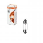 Λάμπα Σωληνωτή 31mm C10W SV8.5-8 12V 10W Osram 6438 1 Τεμάχιο