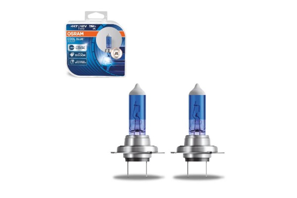 Λάμπες Αλογόνου H7 12V 80w Cool Blue Hyper Boost Osram 62210CBB-HCB 2 Τεμάχια