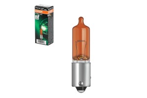 Λάμπα Αλογόνου Φλας HY21W BAW9S 12V 21w Osram Ultra Life Πορτοκαλί 64137ULT Τεμάχιο