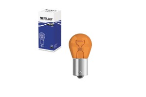 Λάμπα Φλας PY21W BAU15S Πορτοκαλί 12volt 21wattNeolux By Osram N581 1 Τεμάχιο