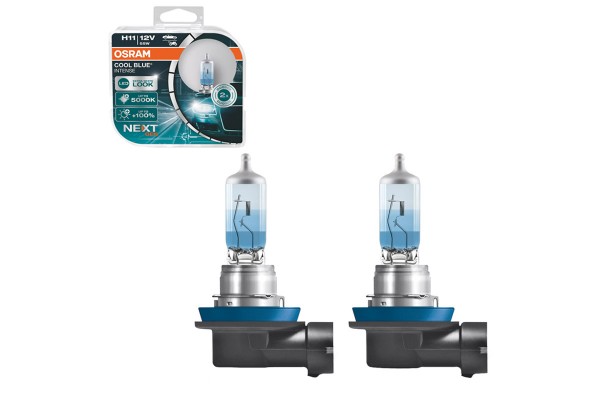 Λάμπες Αλογόνου H11 12V 55w Cool Blue Intense Next Generation Osram 64211CBN-HCB 2 Τεμάχια