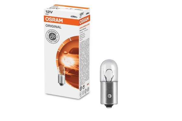 Λάμπα Αλογόνου BA9S T4W 12V 6w Osram Original 3886X 1 Τεμάχιο