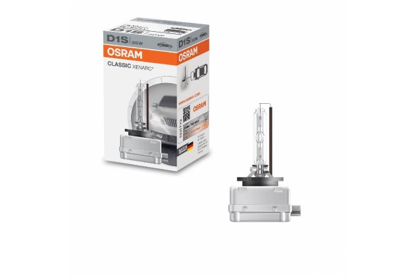 Λάμπα Hid Xenon D1S 4500k 85Volt 35Watt Original Xenarc Classic Osram 66140CLC 1 Τεμάχιο