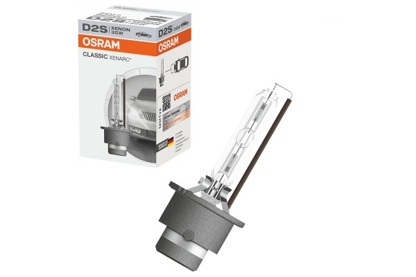 Λάμπα Hid Xenon D2S 4100k 85Volt 35Watt Classic Xenarc Osram 66240CLC 1 Τεμάχιο