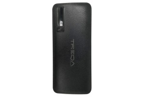 Power Bank Treqa TR-901 12800mAh Με 3 Θύρες USB-A Και Led Φως Μαύρο 1 Τεμάχιο