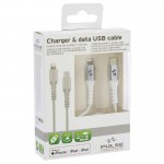 Καλώδιο Φόρτισης Usb Type C Lightning Iphone Ipad 100cm Pulse Mobile WIRE400