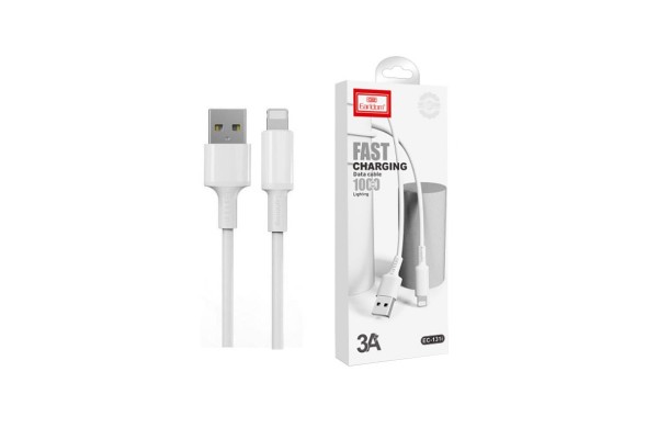 Καλώδιο Φόρτισης Και Μεταφοράς Δεδομένων Usb Για Iphone Earldom EC-131i Lighting 3A 1 Τεμάχιο