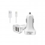 Καλώδιο Φόρτισης Και Μεταφοράς Δεδομένων 2 X Usb 12-24V Για Iphone Earldom ES-131 Lighting 2.4A 1 Τεμάχιο