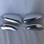 Καπάκια Καθρεφτών Για Vw Golf Vi (6) 08-12, Touran 10-15 Brushed Aluminium Πάνω-Κάτω Σετ 4 Τεμάχια