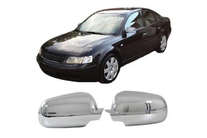 Καπάκια Καθρεφτών Για Vw Passat 3B 97-00 (2 Μεγάλοι Καθρέφτες) Χρωμίου 2 Τεμάχια