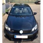 Καπάκια Καθρεφτών Για Vw Golf Vi (6) 08-12, Touran 10-15 M4 Look Μαύρο Γυαλιστερό 2 Τεμάχια