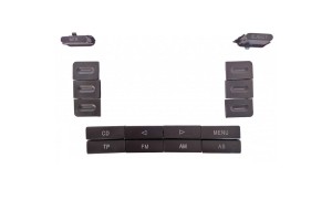 Ανταλλακτικά Κουμπιά Ραδιοφώνου Για Vw Golf V (5), Touran, Caddy, Passat, Jetta Κτλ 16 Τεμάχια