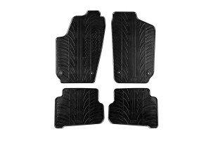 Πατάκια Αυτοκινήτου Gledring 0065 Vw Polo 2009-2017 Μαύρο 4 Τεμάχια