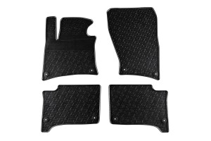 Πατάκια Αυτοκινήτου Gledring 0068 Vw Touareg 2010-2018 Μαύρο 4 Τεμάχια