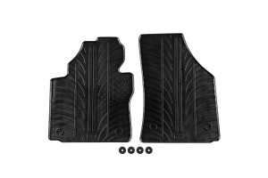 Πατάκια Αυτοκινήτου Gledring 0069 Vw Caddy 2004-2020 Μαύρο 2 Τεμάχια