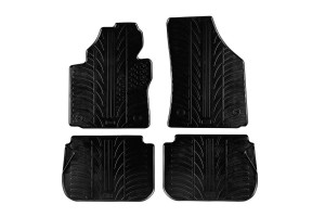 Πατάκια Αυτοκινήτου Gledring 0070 Vw Caddy 2004-2020/ Vw Caddy Cross 2013-2020 Μαύρο 4 Τεμάχια