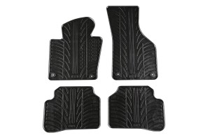 Πατάκια Αυτοκινήτου Gledring 0073 Vw Passat B7 2010-2014 / Vw Passat Cc 2008-2017 Μαύρο 4 Τεμάχια