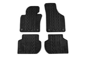 Πατάκια Αυτοκινήτου Gledring 0074 Vw Jetta 6 2011-2019 Μαύρο 4 Τεμάχια