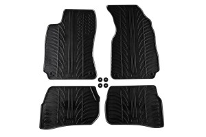 Πατάκια Αυτοκινήτου Gledring 0078 Vw Passat 3B/ 3BG 1998-2005 Μαύρο 4 Τεμάχια