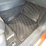 Πατάκια Σκαφάκια 3D Από Λάστιχο Tpe Για Vw Tiguan 2024- Rizline 4 Τεμάχια Μαύρα