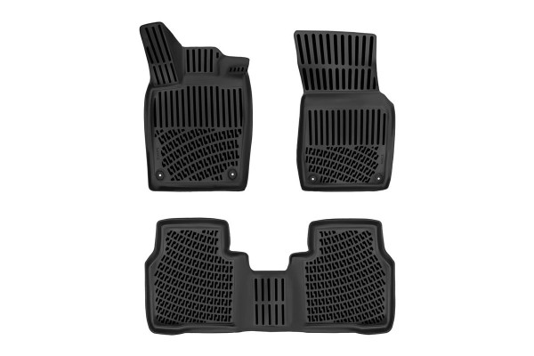 Πατάκια Σκαφάκια 3D Από Λάστιχο Tpe Για Vw ID.7 2023- Sedan Rizline 4 Τεμάχια Μαύρα Πατάκια Σκαφάκια 3D Από Λάστιχο Tpe Για Vw ID.7 2023- Sedan Rizline 4 Τεμάχια Μαύρα