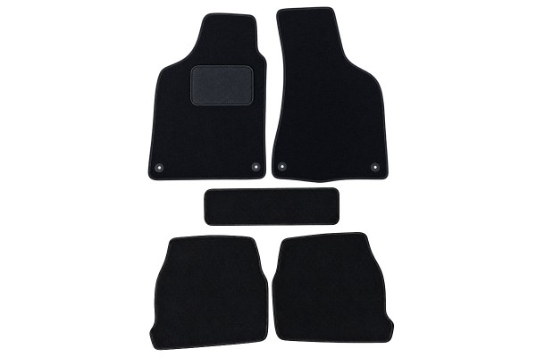 Πατάκια Αυτοκινήτου Μοκέτα Για Vw Polo 6N/6N2 1994-2002 Black 5 Pieces Πατάκια Αυτοκινήτου Μοκέτα Για Vw Polo 6N/6N2 1994-2002 Black 5 Pieces