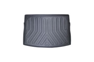 Πατάκι Πορτ-Παγκάζ 3D Σκαφάκι Από Λάστιχο Tpe Για Vw Golf 7 Vιι 2013-2016 Μαύρο Rizline