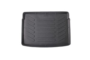 Πατάκι Πορτ-Παγκάζ 3D Σκαφάκι Από Λάστιχο Tpe Για Vw Golf 6 Vι 2009-2012 Μαύρο Rizline