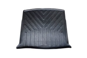 Πατάκι Πορτ-Παγκάζ 3D Σκαφάκι Από Λάστιχο Tpe Για Vw Touran 2015+ Μαύρο Rizline