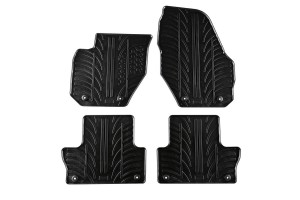 Πατάκια Αυτοκινήτου Gledring 0387 Volvo XC60 2008-2017 Μαύρο 4 Τεμάχια