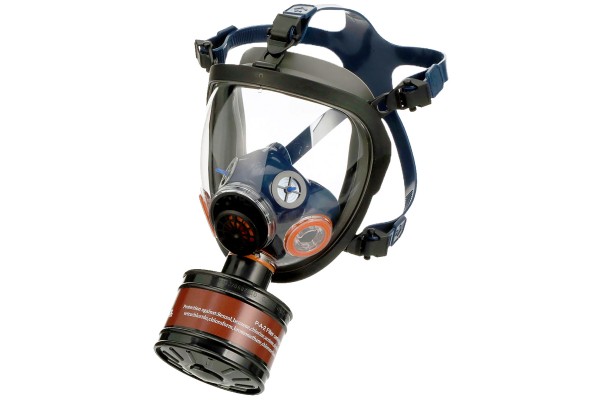 Finergo FR-6500-SIL Μασκα Προστασιας Ολοκληρου Προσωπου (FULL FACE) Για Μονο Φιλτρο (ΧΩΡΙΣ ΦΙΛΤΡΟ) Σιλικονης