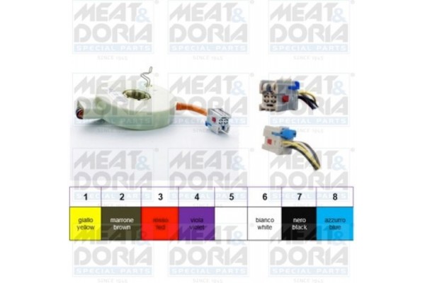 Meat & Doria Αισθητ. Γωνίας Κλίσης Τιμονιού - 93056