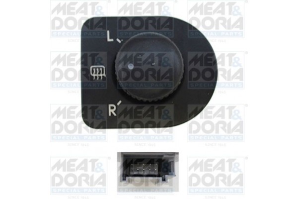 Meat & Doria Διακόπτης, Ρύθμιση Εξωτερικού Καθρέπτη - 206027 Meat & Doria Διακόπτης, Ρύθμιση Εξωτερικού Καθρέπτη - 206027